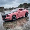 1:24 ролика Rolls Royce Spectre Ультра-роскошное Электрическое Купе Литой Металлический Модель Автомобиля Звук и Свет Коллекционные Предметы Подарок на День Рождения Для Друга