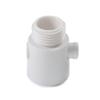 ABS Sprayer Shut-Off Switch Flow Regulator Water Stop Valve Shower Head Arm Diverter Shut-Off Valve