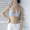No Trace Top Women's Underwear No Steel Ring Pure Desire Comfortable Upper Support Sling Adjustable Beauty Back Bra Thin Section