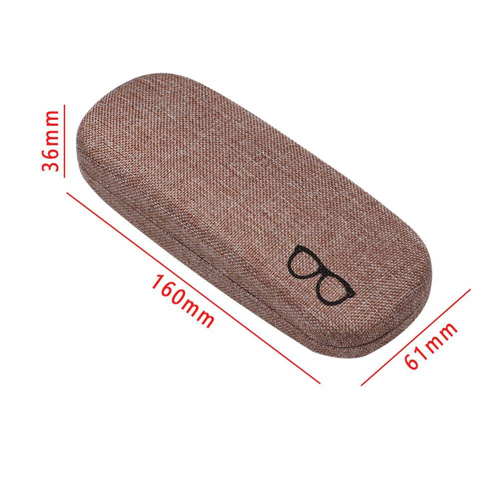 Fashion Hard Portable Spectacle Case Eyewear Protector Eyeglasses Case Sunglasses Box