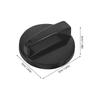 Gas Stove Control Knobs Universal Timer Knob For Dormitory Cooking Square Shape Sleek Design 2Pcs