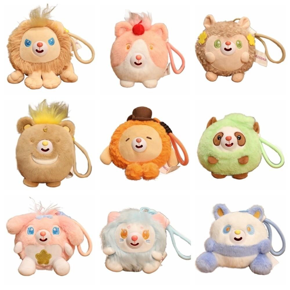 Stick Out Tongue Plush Doll Pendant Stuffed Plush Doll Keychain Animal Plush Pendant  Bag Pendant