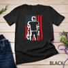 American Football Player US Flag Patriotic 4th of July Unisex T-shirt
