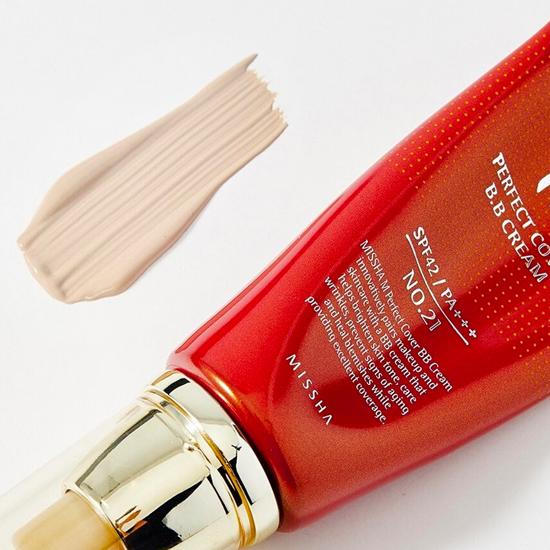 [MISSHA] BB крем с SPF42, экстрактами розмарина и ромашки, №21, 50мл