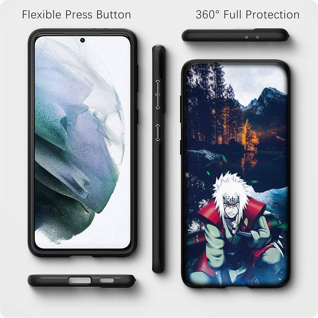Для Samsung Galaxy S24 S23 iPhone 16 15 14 Xiaomi Redmi Note 13 12 11 10 8 Plus 9 Pro Max X XR A06 чехол для телефона Jiraiya Naruto Comics OPPO Huawei Cover