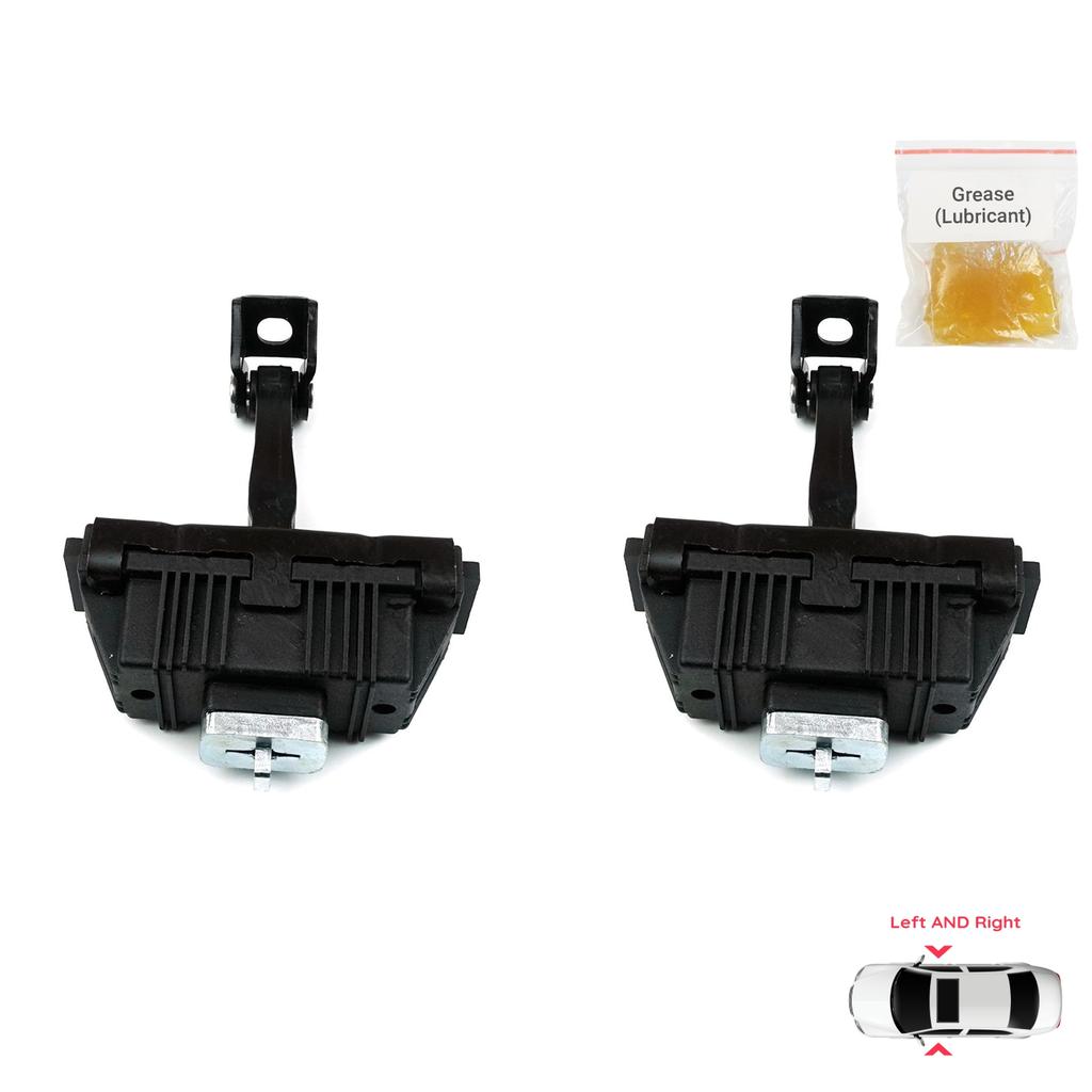 BDP1070-1 2 Pieces Left AND Right Door Catch Hinge Brake Stop Check Strap Limiter for BMW 3 Series E92 E93 2005-2013 Coupe Convertible 51217193671