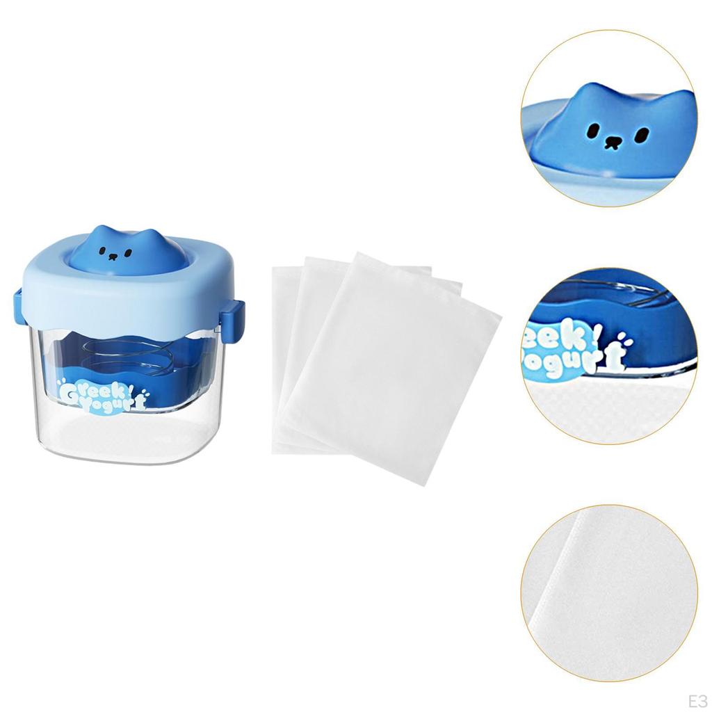 Машина для приготовления греческого йогурта с протирочным устройством и прессом для тофу для соуса