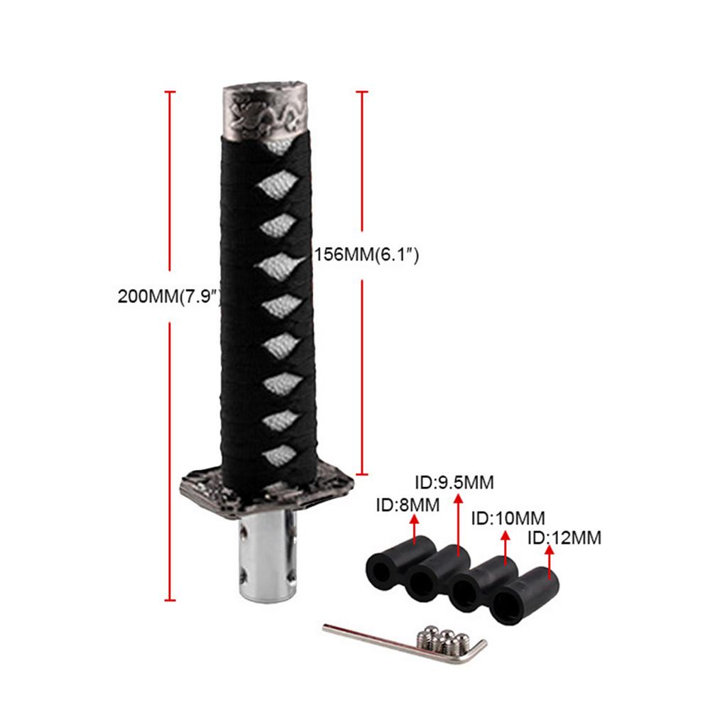 Крутой рычаг переключения передач Katana, меч-катана, ручка переключения передач, ручка переключения передач, автомобильные аксессуары