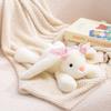 Милая лежащая кукла-слон, плюшевая игрушка, кукла-зайчик, для детского сада, компаньон для младенца, успокаивающая кукла