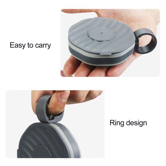 Складная дорожная чашка, силиконовая переносная кофейная чашка для горячих и холодных напитков, многоразовый карманный стакан для кофе на вынос