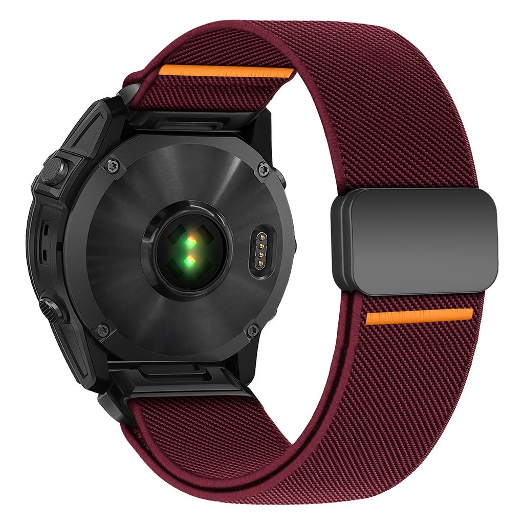 Магнитный нейлоновый ремешок для Garmin Fenix 8 7 Pro 7S 6X 6 5Plus Venu 3 Tactix 7 браслет correa Fenix 8 7x 26мм 22мм Quick Fit ремешок