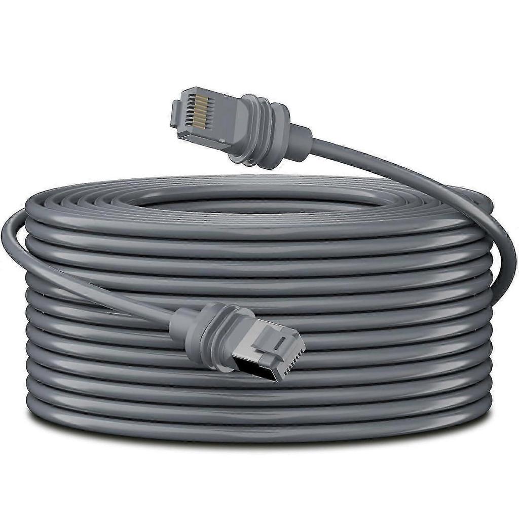 150ft 46m Starlink Gen 3 Ethernet Cable V3 Waterproof Grey For Standard Kit Internet Connection Network Extension Cord