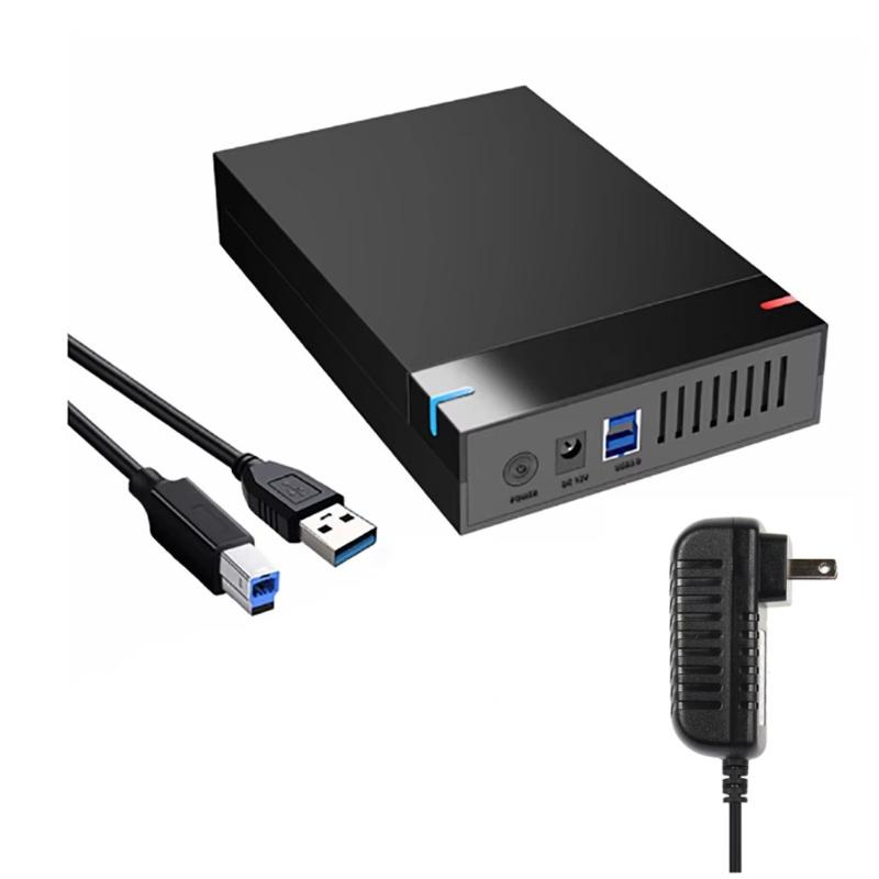 2,5/3,5-дюймовый корпус для жесткого диска USB3.0, корпус для жесткого диска SATA - USB 3.0, внешний жесткий диск, 10 ТБ, адаптер для ПК, ноутбука