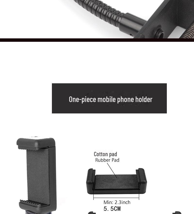 Комплект консольных кронштейнов NB-35 с сеткой от брызг для мобильного телефона и микрофона при прямой трансляции