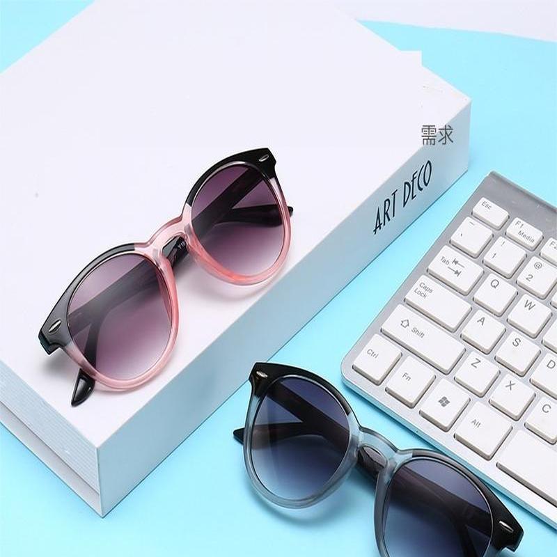 Fashion Unisex Round Reading Sunglasses Men Women Hyperopia Presbyopia Glasses Diopters Prescription Eyewear +100 +200 +300 +400