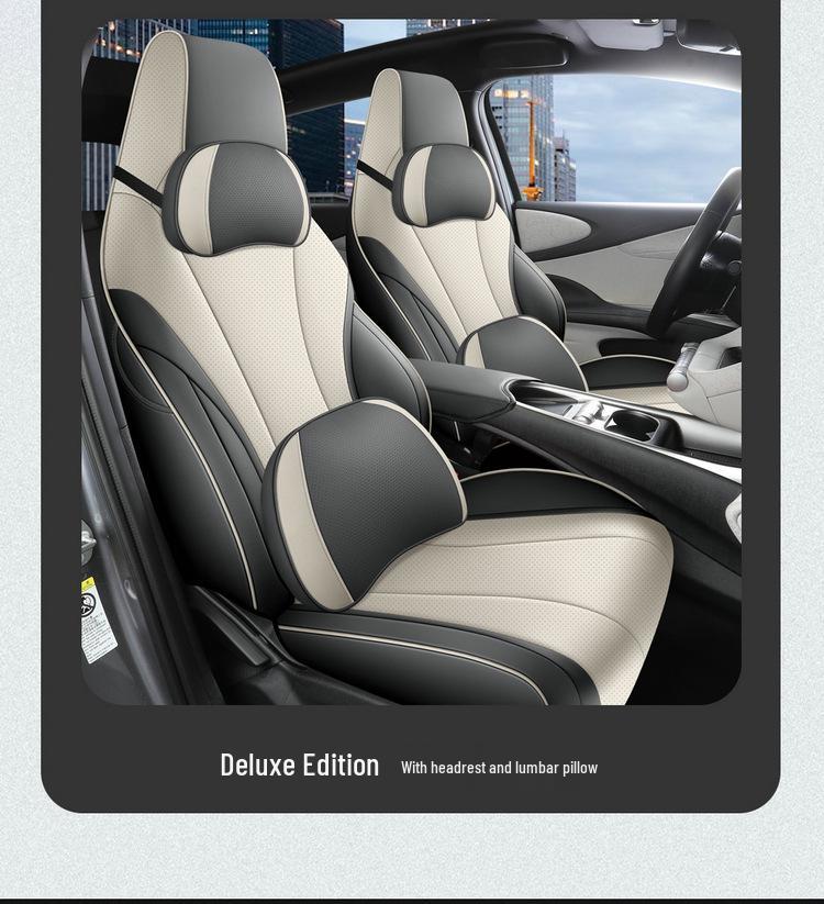 Universal Leather Car Seat Cushion for BYD Dolphin - All-Season Model