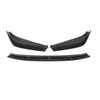 3PCS Front Bumper Lip For Lexus Is300 Is350 Is500 F-Sport 2021-2024 Spoiler Splitter Car Accessories Body Kit Glossy Black