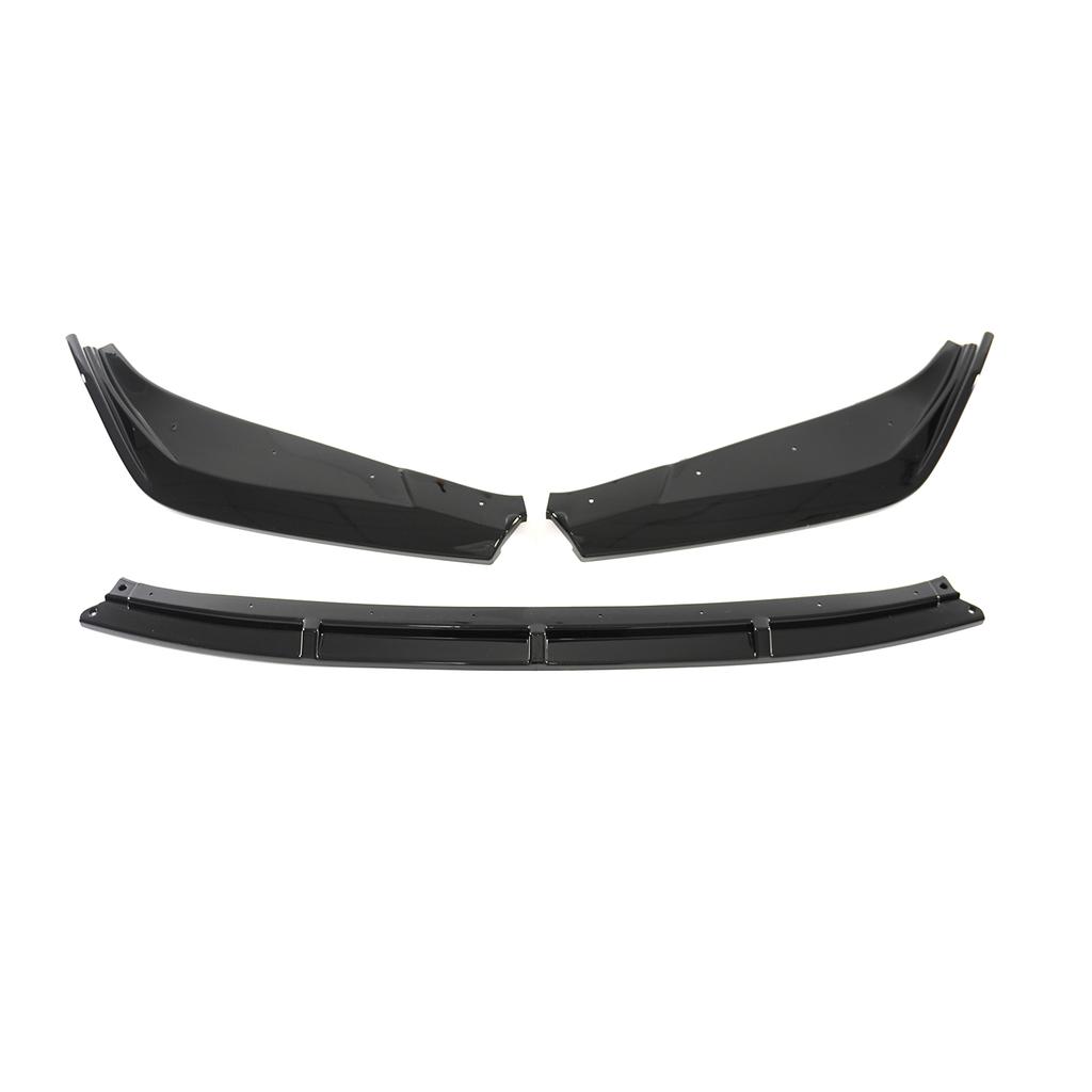 3PCS Front Bumper Lip For Lexus Is300 Is350 Is500 F-Sport 2021-2024 Spoiler Splitter Car Accessories Body Kit Glossy Black