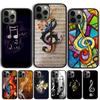 Чехол для телефона с нотами для iPhone 17 Air 15 16 14 13 12 Pro Max 11 Pro Max Plus Coque Shell