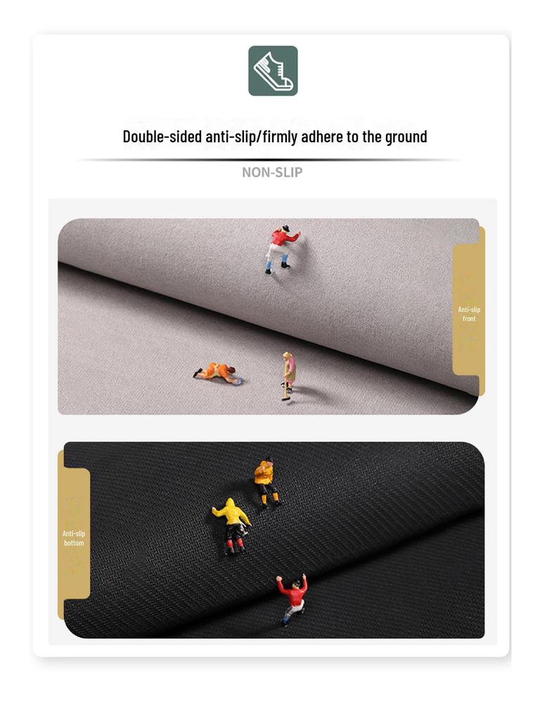 Г-образный абсорбирующий кухонный коврик - мягкий, устойчивый к грязи, простой в уходе, напольный коврик с диатомовой грязью