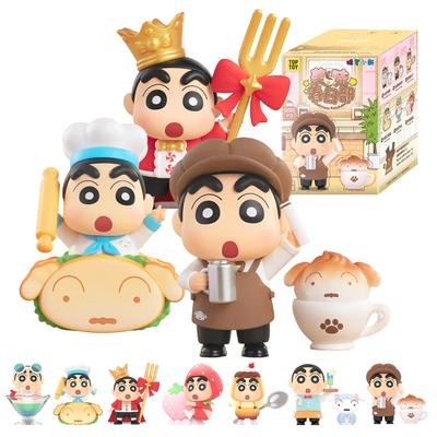 ЛУЧШАЯ ИГРУШКА Карандаш Oishii Серия Kasukabe Gachapon Фигурка-сюрприз Пластиковая модель Премиальная игрушка ПВХ Мягкий винил Персонаж Подарок на день рождения Коллекционный Шин-чан