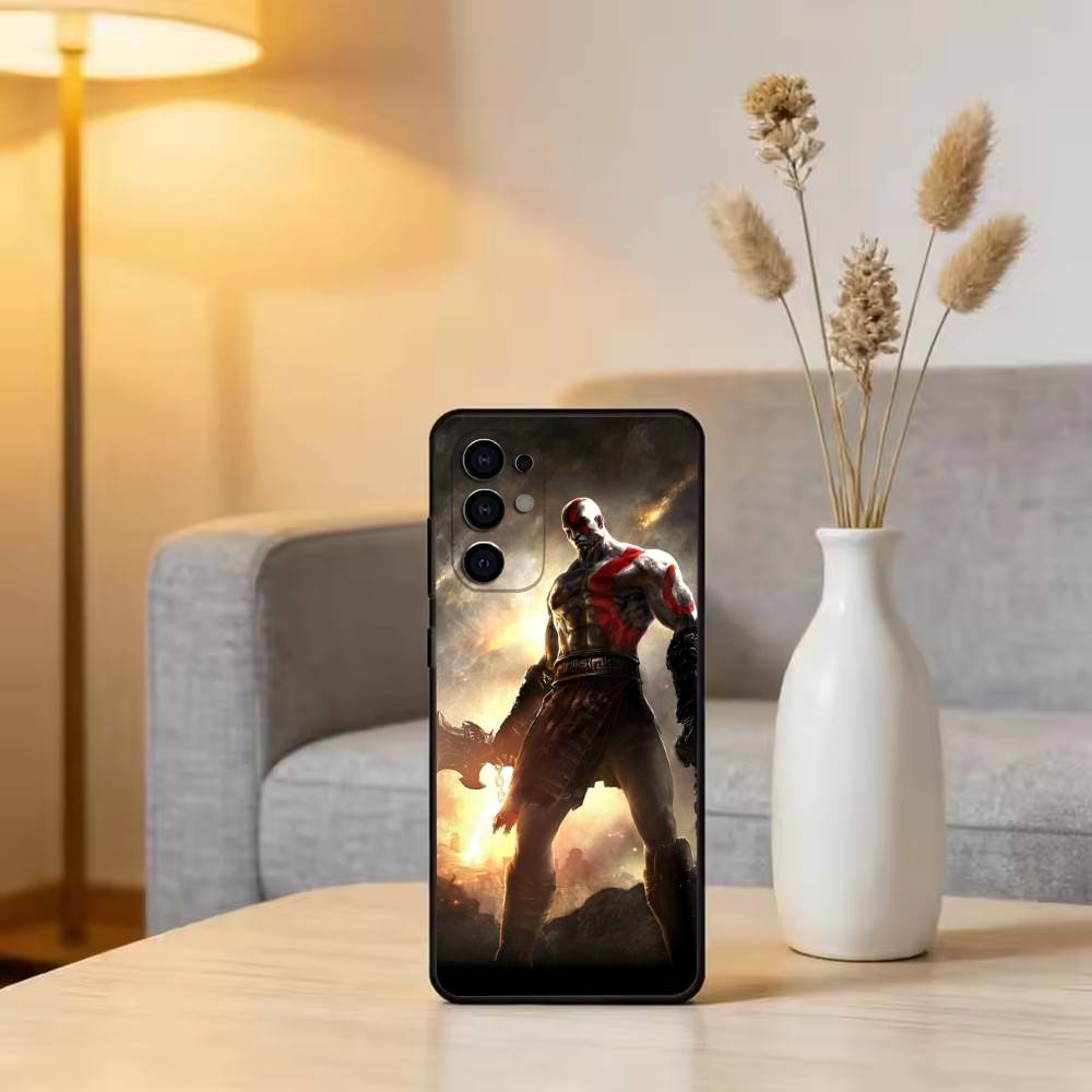 G-Gladiator W-War K-Kratos Чехол для телефона Samsung S25, S24, S21, S22, S23, S30, Ultra, S20, Plus, Fe, Мягкий силиконовый черный чехол