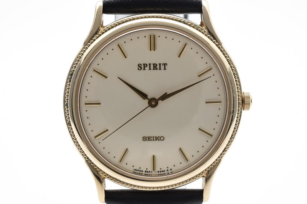 Б/у SEIKO SpiritWatches Позолоченные унисекс бежевыйЦиферблат