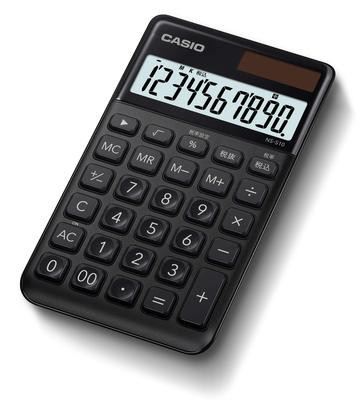 Casio Стильный большой блокнот-калькулятор, 10 разрядов, формат, тип, NS-S10-BK-N