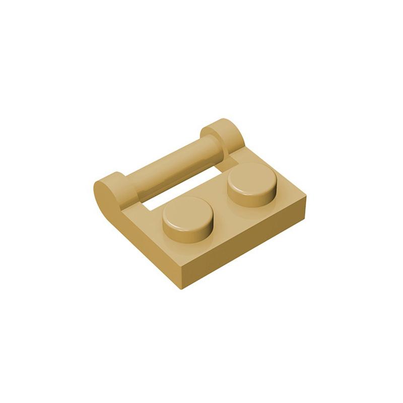 Non-Toxic 50Pcs Moc Parts 48336 Plate Special 1 X 2 With Bar Handle On Side Compatible Bricks Kid Toy Gift Diy Building Blocks Particle