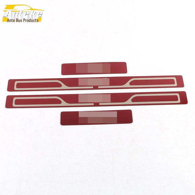 Venucia T90 Sill Trim Stainless Steel Welcome Pedal Stickers
