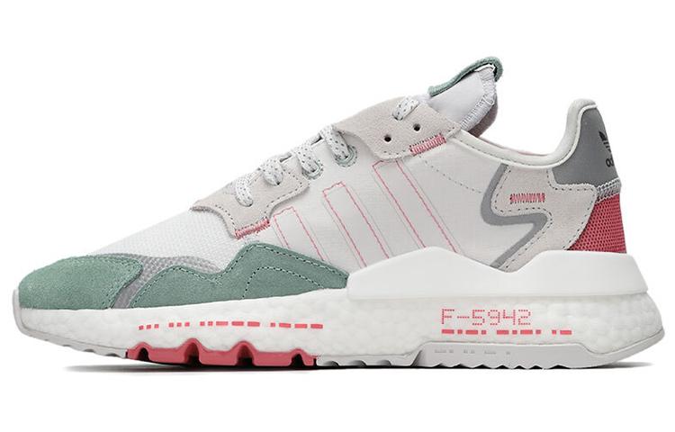 adidas Originals Nite Jogger 'Белый Серый Зеленый' Женские H03251