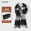 CACUSS Men's Premium Winter Wool Scarf