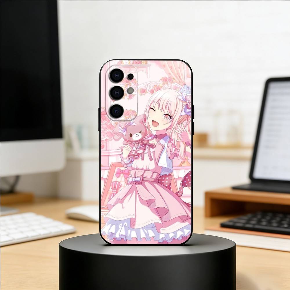 Чехол для телефона P-Project S-SEKAI Mizuki Akiyama Для Samsung S25,S24,S21,S22,S23,S30,Ultra,S20,Plus,Fe,Lite,Note,10,Черный Чехол