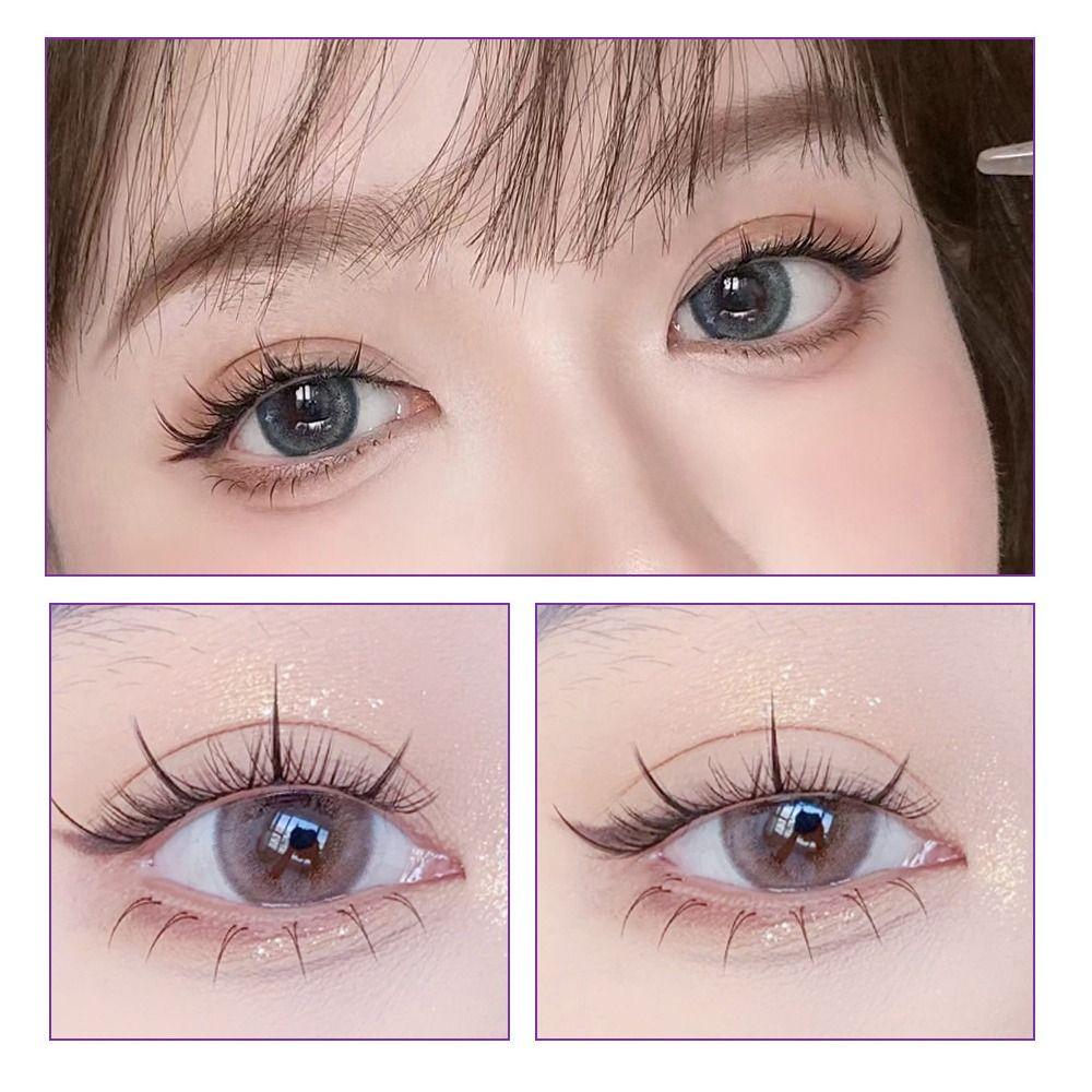 Multi Size Individual Lash Clusters Soft PBT Material Lash Cluster Kit For Beginner