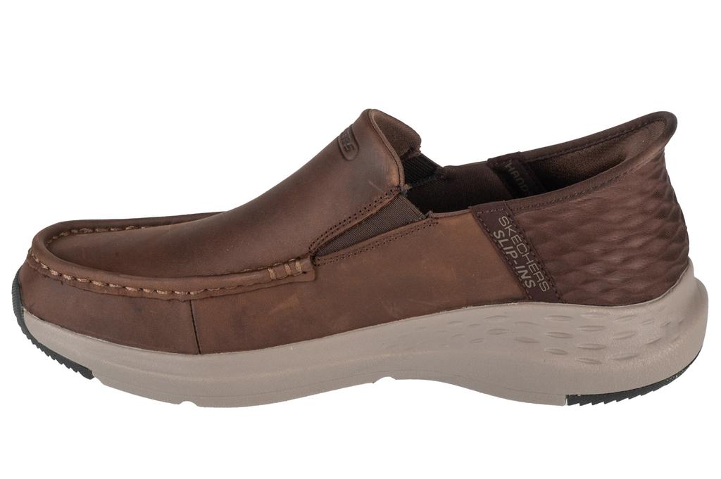 Skechers Slip-Ins Parson - Oswin, мужские коричневые полуботинки