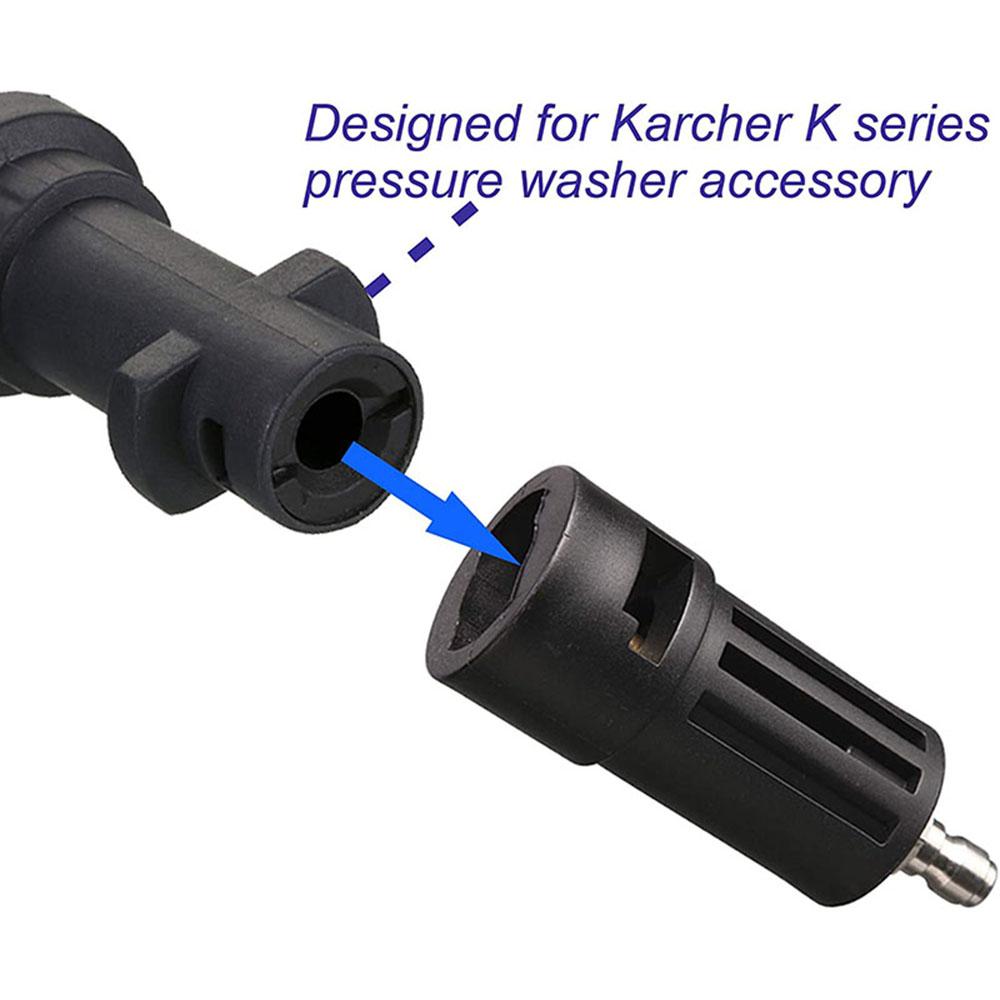 Адаптер для мойки высокого давления Karcher Parkside Адаптер для насадки Переходник между Karcher Lavor Parkside CarWasher Аксессуар