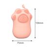 Silicone Ice Holder Facial Roller Massage Tool Cat Paw Shape for Face and Eye Neck Comfortable to Hold with Brush Reusable Cute