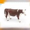 Реалистичные фигурки сельскохозяйственных животных из ПВХ с моделями дойной коровы и быка для детских развивающих игрушек
