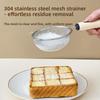 304 Stainless Steel Fine Mesh Strainer Long Handle Fine Mesh Tea Leaf Spice Strainer Multi-function Filter Mesh