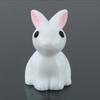 15Pcs Lovely Miniature Mini Rabbit Resin Garden Fairy Ornament Flower Plant Pot Home Figurine Animal Decor Figurines Miniatures