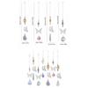 7Pcs Coloured Crystal Suncatcher Hanging Light Collection Pendant Wind Chime  Landscape