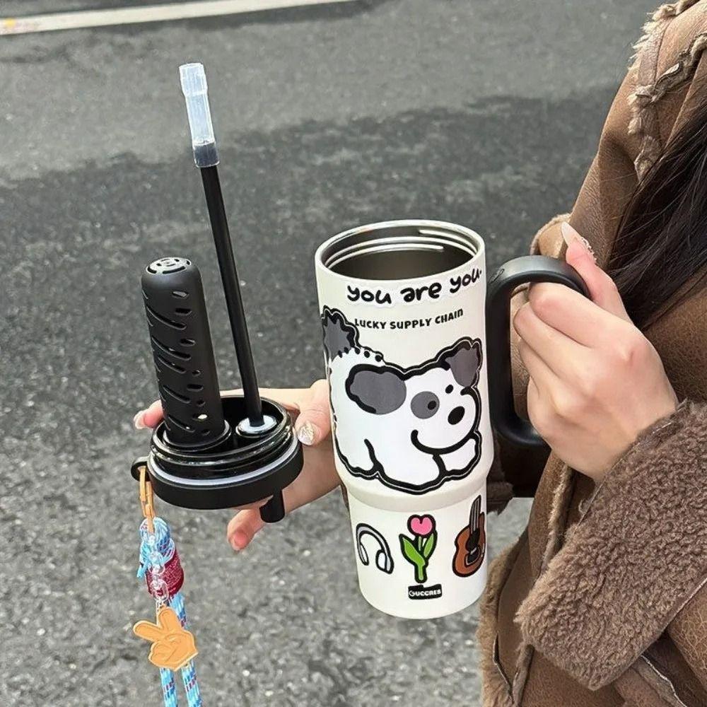 Creative Outdoor Insulated Mug Leak Proof Stainless Steel Vacuum Flask Daily Use