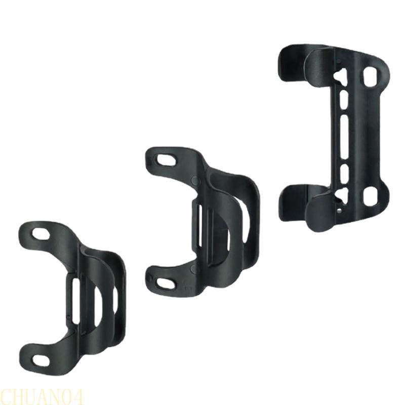 A1A2 Bicycle Pump Holder Pump Mount Double Mouth Air Cylinder Clamps Bicycle Pump Holder Bracket for 2.4-2.6cm Diameter Pumps
