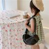 Kids Canvas Trendy Crossbody Bag With Lightweight Design For Outings Casual
