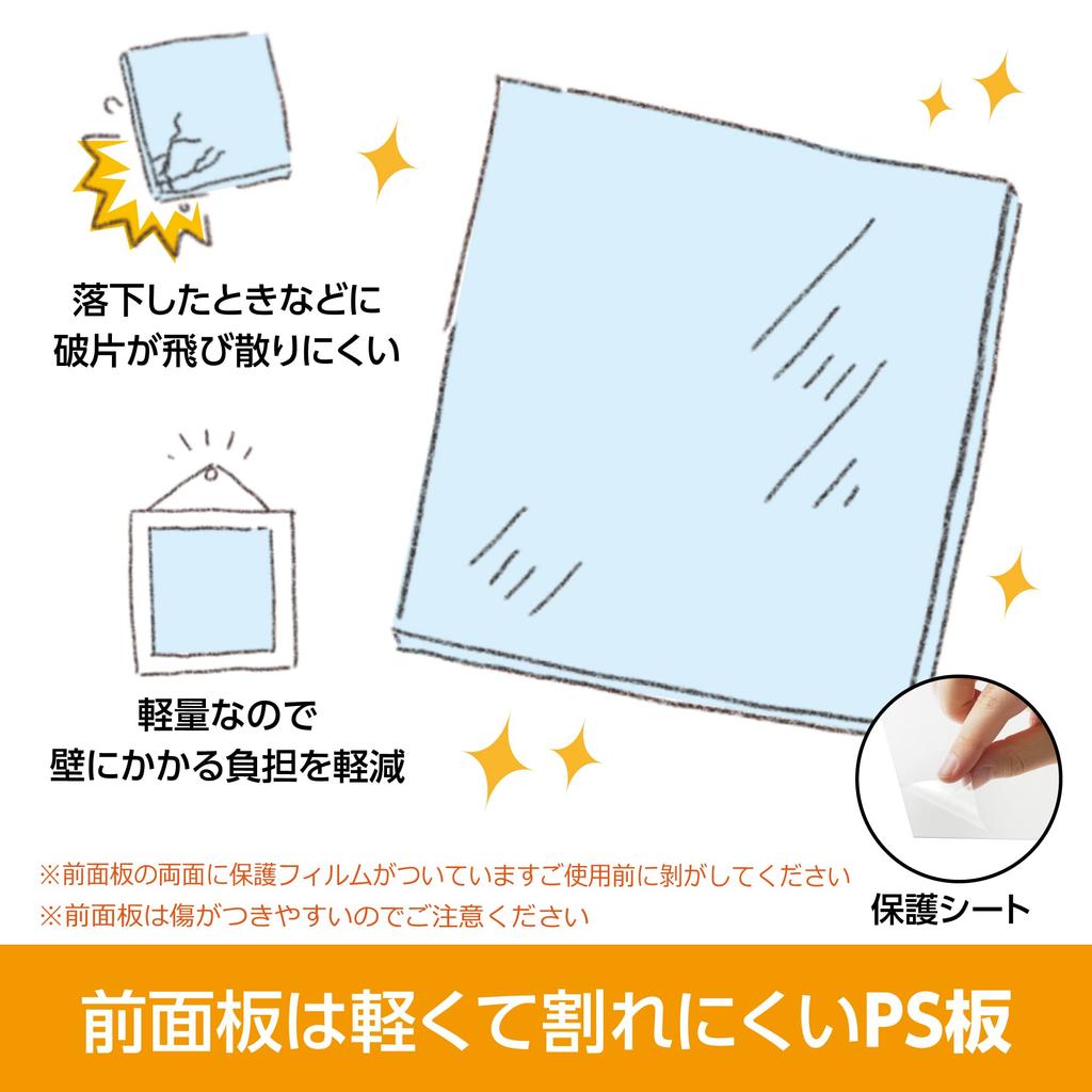 Хакуба HAKUBA Рамка для фотографий Рамка из цветной бумаги AZ Черная Сделана из дерева Для цветных фотографий и Использует PS-доску Поставляется с подставкой и шнурком для подвешивания SG-02