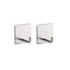 1pc Stainless Steel Wall Hook Wall Mounted Towel Rack Multipurpose Hanger For Towel Clothes Coat Key Bathroom Accessories