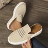 Women's Thick Bottom Breathable Slip-On Shoes Anti-Slip Slippers for Women Indoor Outdoor Wear Mules Size 36-43 Footwear