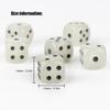 Fun Night Bar 14mm 6 Sided Bright Light Luminous Noctilucent Dice Cubes Game Dices Drinking Tool