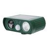 Protecteur de jardin, répulsif ultrasonique pour animaux avec détection de mouvement, lampes LED clignotantes à énergie solaire, construction
