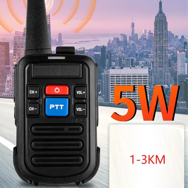 Мини-рация BF-C50, зарядное устройство UHF Dual PTT 5 Вт/Type-C, детское радио, высокочастотный трансивер 1500, 2 комплекта